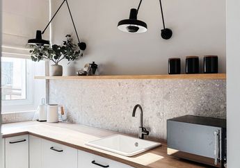 Coba Praktekin 8 Cara Cepat Ini, Foto Dapur Kecil Terlihat Lebih Mewah