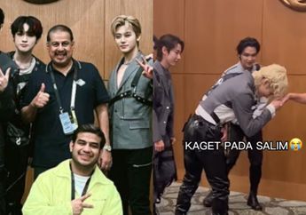 Patut Diacungi Jempol, Momen Member NCT Dream Cium Tangan saat Betemu Pak Muh, Netizen Sampai Merinding!