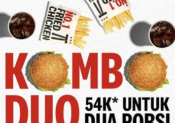 Promo KFC Hari Ini, Beli Paket Kombo Duo Makan Berdua Cuma Rp50.000an