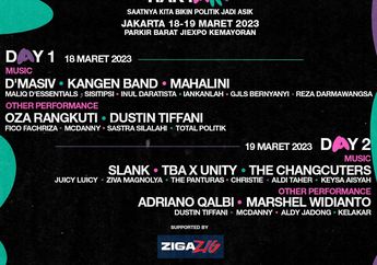 Konser Musik Bikin Lebih Melek Politik di Festival Pesta Rakyart!
