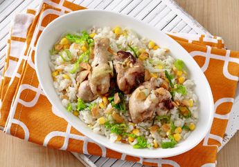 Resep Chicken Corn Rice, Inspirasi Menu Sarapan Sedap Dengan Tampilan yang Menggoda