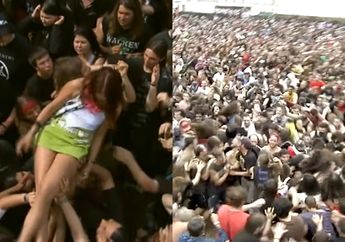 5 Momen Moshing dan Mosh Pit Terliar yang Pernah Terekam Kamera
