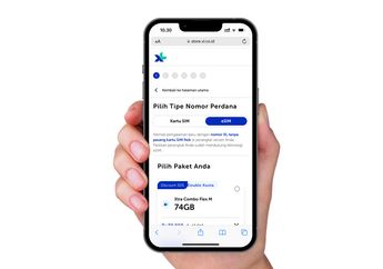 XL Resmi Mendukung Teknologi eSIM, Bisa Dibeli Online! Begini Caranya