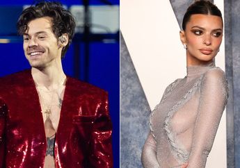 Enggak Ada Gosip Lagi Dekat, Video Harry Styles dan Emily Ratajkowski Ciuman di Jepang Beredar!