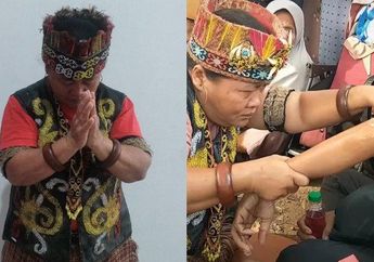 Ida Dayak Lakukan Ritual Menari sebelum Obati Pasien, Terkuak Penampakan Sosok Gaib yang Membantunya, Spiritualis: Seorang Kakek Tua