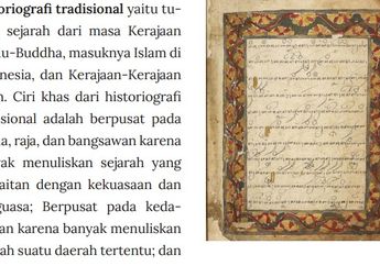 Soal Sejarah Kelas X: Yang Bukan Ciri Khas Dari Historiografi Tradisional Adalah