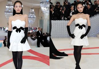Kulik Dress Jennie BLACKPINK di Met Gala 2023 Pakai Minidress Vintage Chanel