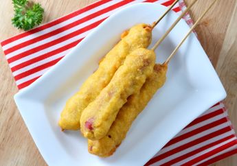 Resep Sosis Goreng Lapis Jagung, Camilan Praktis Serba Sosis Dengan Rasa Manis Dan Gurih