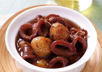 Resep Semur Cumi Kentang Mini, Menu Serba Seafood Lezat yang Gampang Dibuat