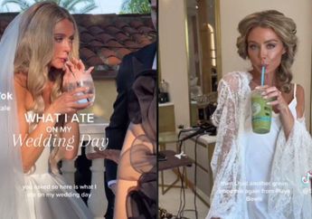 Viral di TikTok Menu Pernikahan Tak Biasa, Selebgram Ini Sajikan Hidangan Makanan Sehat untuk Tamu Undangan