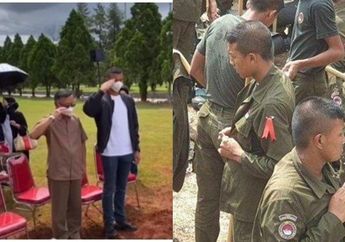 Membaur Jalani Pendidikan Militer, Pemuda Ini Ternyata Anak Artis Cantik Kondang, Ikuti Jejak Eyang dan Tak Pernah Tinggalkan Salat Sesibuk Apapun