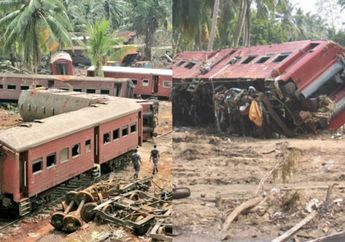 Terjadi di Sri Lanka Tetapi Pemicunya di Indonesia, Inilah Kecelakaan Kereta Api Terburuk di Dunia, Korbannya 6 Kali Lipat dari Peristiwa di India
