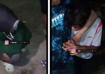 WADUH! Muda-mudi Digerebek saat Pacaran Gelap-gelapan Bawa Arak, Warga Syok Begitu Hijab si Wanita Dibuka