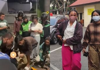 VIRAL Video Wanita Diduga Ditabrak Pacar karena Cemburu, Lapor Polisi dengan Wajah Penuh Luka