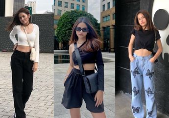 Sontek Inspirasi 6 Outfit Crop Top Jessica Shaina ala Remaja Kekinian