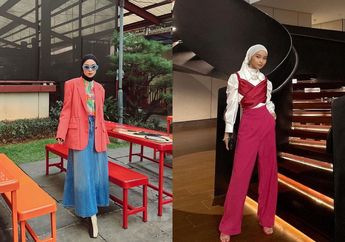 Persiapan Nonton Barbie, Ini 7 Ide Outfit Hijab Warna Pink ala Barbie