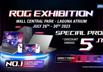 ASUS Buka Kesempatan Coba ROG Ally di ROG Exhibition Untuk Umum