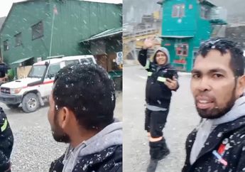 GEGER Fenoma Hujan Salju di Mimika Papua hingga Viral di TikTok, BMKG Langsung Beberkan Penyebabnya
