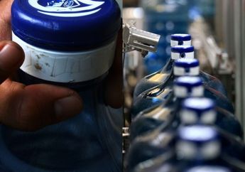 Banyak Dipalsu, Begini Cara Cek Galon Aqua Asli atau Palsu, Ada Tanda Ini di Bagian Tutupnya Jika Asli