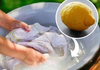 Stop Dulu Pakai Pemutih, 1 Bahan Dapur Ini Diam-diam Bisa Memutihkan Pakaian Putih, Nyesel yang Baru Tahu