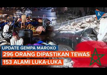 Innalillah, Gempa Maroko Berkekuatan Magnitudo 6,8, 2012 Dinyatakan Meninggal Dunia dan Bisa Bertambah