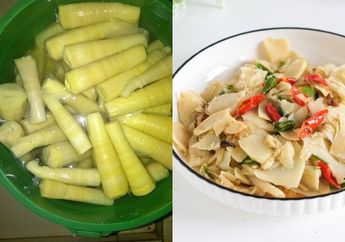 5 Cara Masak Rebung Agar Tidak Bau Pesing, Dijamin Enak dan Aromanya Sedap Kalau Lakukan Cara Ini