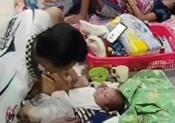 Viral di TikTok, Penjaga Panti Asuhan Ini Kepergok Suapi Bayi Berumur 2 Bulan dengan Bubur saat Live TikTok, Netizen Auto Murka