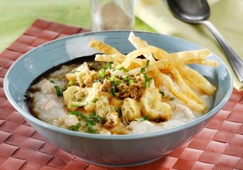 3 Ciri-ciri Bubur Ayam yang Dilarang Untuk Dibeli, No. 2 Tidak Kelihatan Karena Tertutup Daun Bawang dan Kerupuk