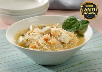 Cara Mengatasi Keluarga Malas Makan Itu Mudah, Cukup Hadirkan Resep Sup Bihun Kuah Tom Yam yang Enak Banget Ini