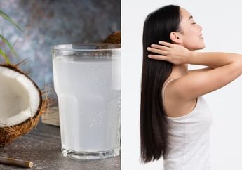 Satu Indonesia Tak Ada yang Sangka, Ternyata Ini 5 Manfaat Rajin Keramas Pakai Air Kelapa, Rambut Jadi Indah Seperti Habis Perawatan Salon