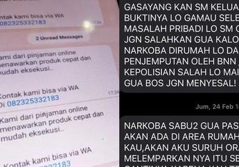 Teror Debitur, Chat Debt Collector Ancam Kirim Narkoba ke Rumah Makin Meresahkan