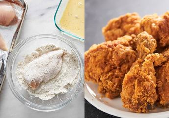Tips Membuat Ayam Goreng Tepung Agar Kulitnya Keriting dan Renyah Seperti Buatan Resto, Tak Cukup Dilapisi Tepung, Tapi Lakukan 1 Hal Ini Sebelum Masuk Wajan