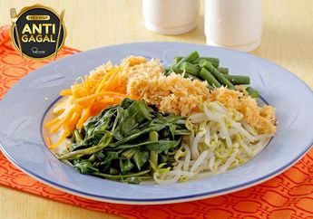 Jadi Salah Satu Menu Sehat, Resep Urap Kelapa Sangrai Enak Ini Wajib Hadir Sebagai Menu Makan Malam