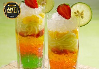 Resep Es Agar-Agar Serut yang Segar Dengan Tampilan Cantik Ini Bakal Jadi Pusat Perhatian