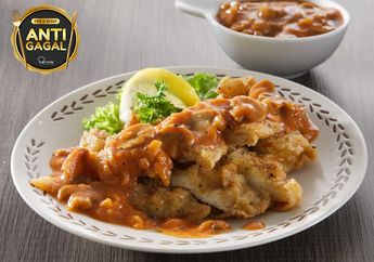 Punya Tampilan Dan Rasa Bak Buatan Restoran, Resep Ikan Goreng Saus Jamur Bikin Keluarga Mendadak #SukaIkan
