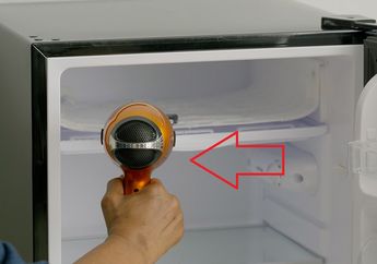 Sekalian Mengeringkan Rambut Pakai Hair Dryer di Depan Pintu Kulkas, Setiap 5 Menit, Seisi Rumah Tidak Berhenti Buka Tutup Freezer, Ada Apa?