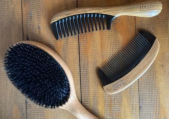Cara Membersihkan Sisir Rambut yang Penuh Kotoran Kepala, Bukan Pakai Deterjen, Tapi 1 Bahan Dapur Ini