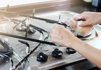 Untung Belum Dibuang, Coba Gosok-gosok Kompor dengan Air Bekas Cuci Beras, Jangan Kaget Istri Bisa Berjam-jam Masak di Dapur