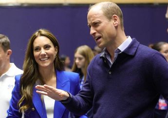 Kompaknya Pangeran William dan Kate Middleton Tampil Kasual Chic