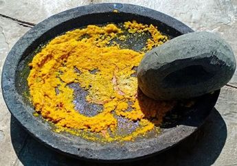 Trik Ampuh Menghilangkan Noda Kunyit pada Cobek Batu, Sekali Gosok dengan Bahan Ini Langsung Bersih Kinclong