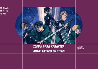 Ini 7 Karakter Zodiak yang Ada di dalam Anime Attack on Titan