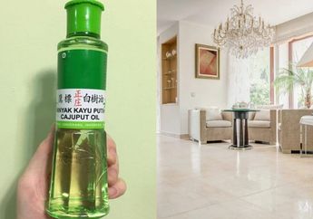 Tahunya Cuma Dioles ke Badan Kalau Masuk Angin, Minyak Kayu Putih Ternyata Bisa Bikin Rumah Kinclong, Ini Caranya