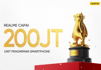 realme Torehkan Rekor Baru 200 Juta Unit Pengiriman Global