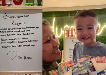 Bikin Haru! Rayyanza Cipung Ultah Ke-2, Dapat Ucapan dan Kado Penuh Makna dari Sus Rini