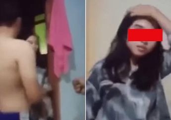 Rambut Berantakan, Mahasiswi di Jember Terciduk Selingkuh dengan Pria Beristri di Kamar Kos, Video Viral!