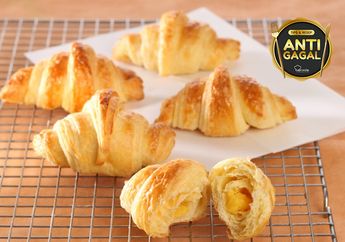Cara Bikin Resep Croissant with Custard Filling, Kreasi Camilan Viral dengan Rasa yang Sedap, Harus Cobain!
