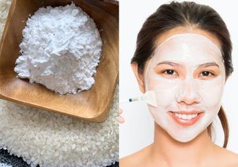 Cara Menghilangkan Flek Hitam yang Bikin Wajah Jadi Kusam, Cuma Butuh Tepung Beras yang Dipakai Seperti Ini