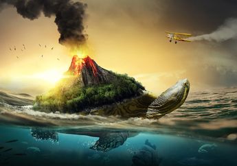 Mitologi Bali dan Amerika: Pulau yang Ditopang Penyu Raksasa