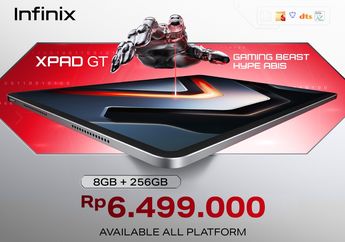 Infinix XPAD GT, Tablet Gaming Powerful AI dengan Harga Rp6 Jutaan