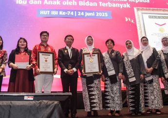 Peringati HUT ke-74, IBI dan eNutri Cetak Rekor MURI untuk Skrining serta Edukasi Anemia Terbanyak
